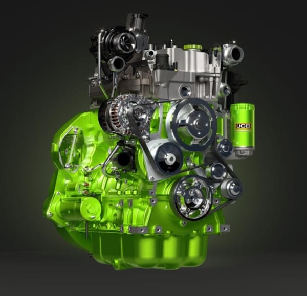 JCB Hydrogen Combustion Engine