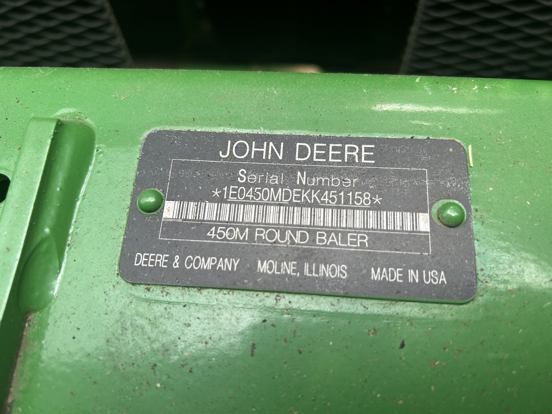2019 John Deere 450M