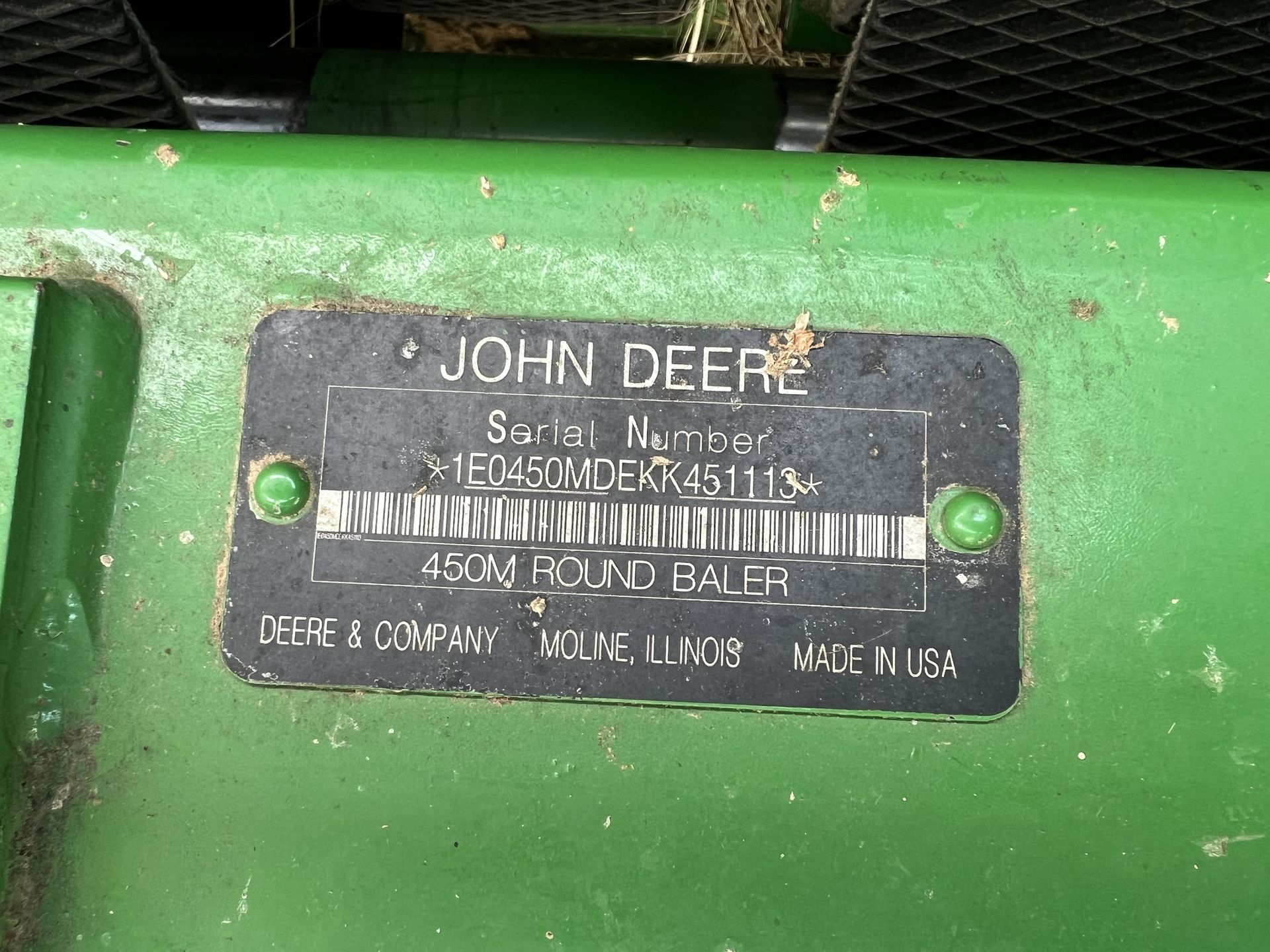 2019 John Deere 450M