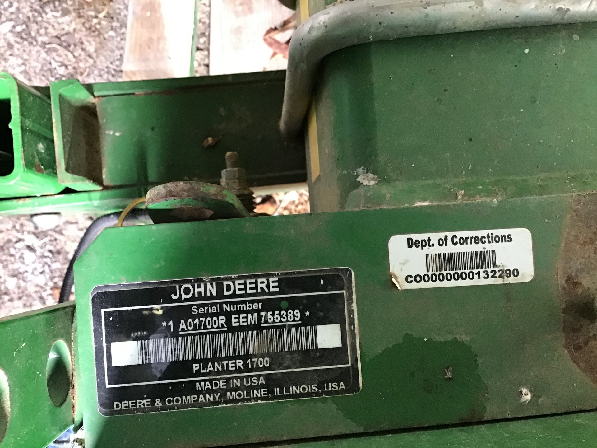 2014 John Deere 1700