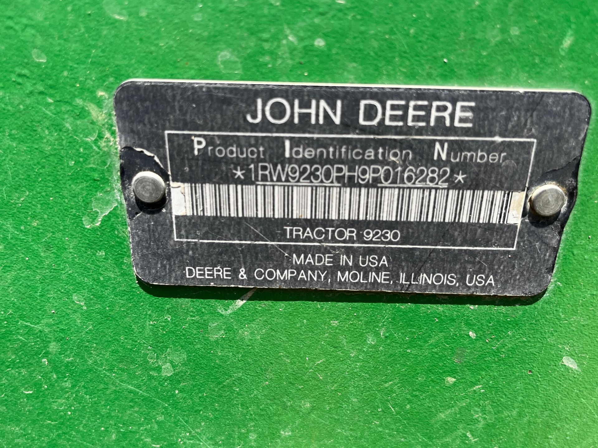 2010 John Deere 9230