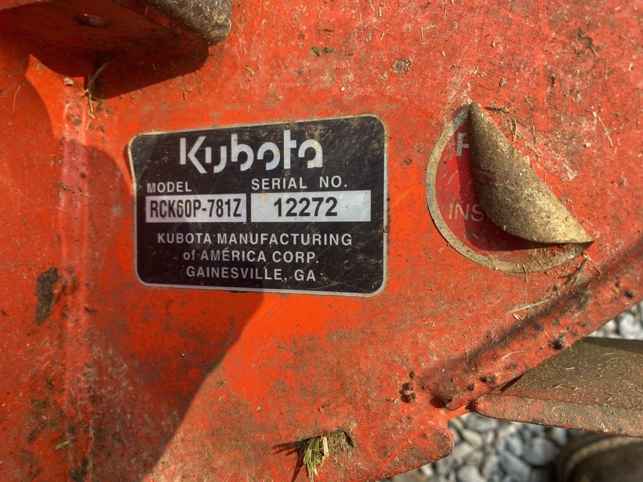 2020 Kubota Z781