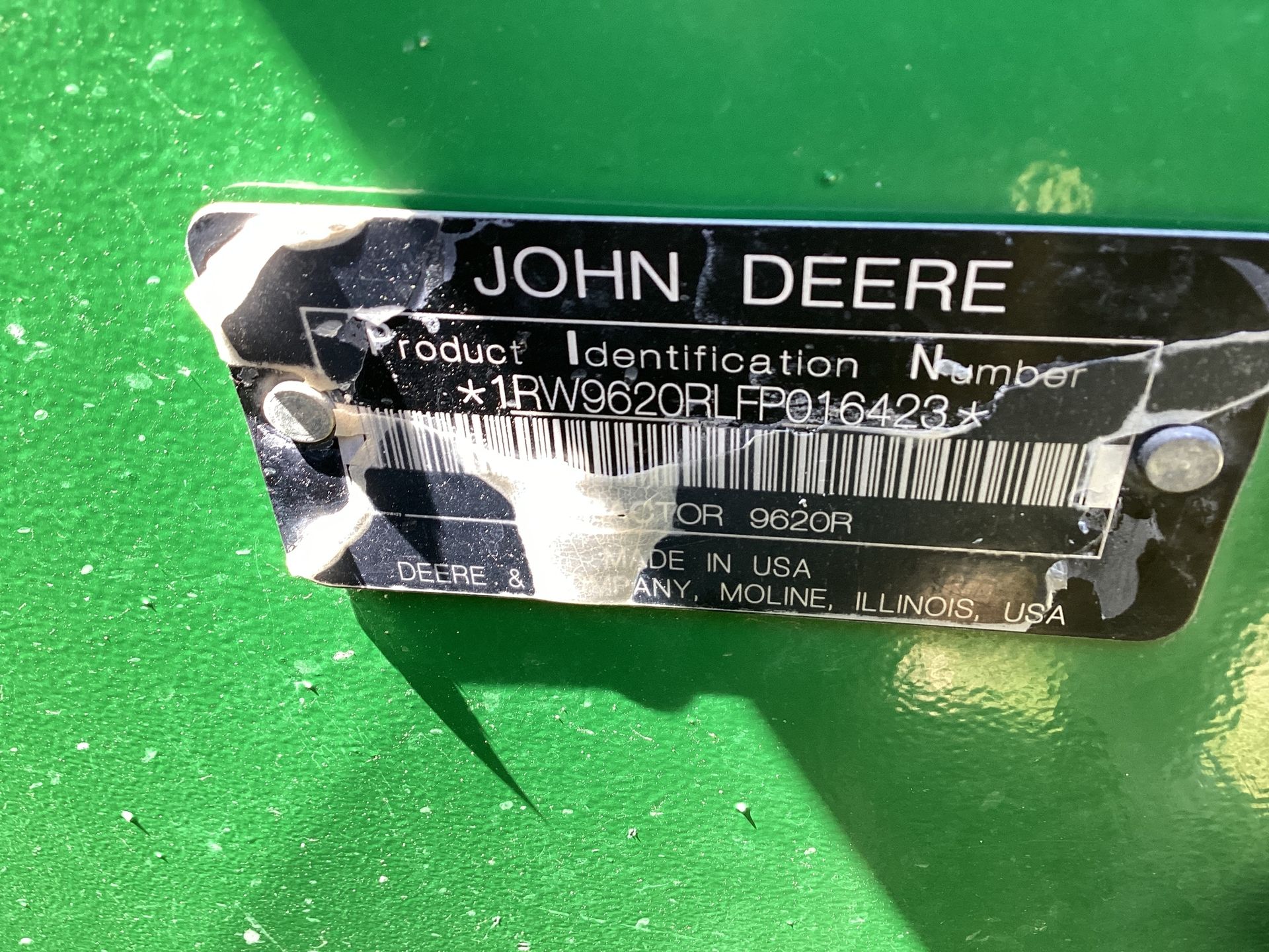 2015 John Deere 9620R
