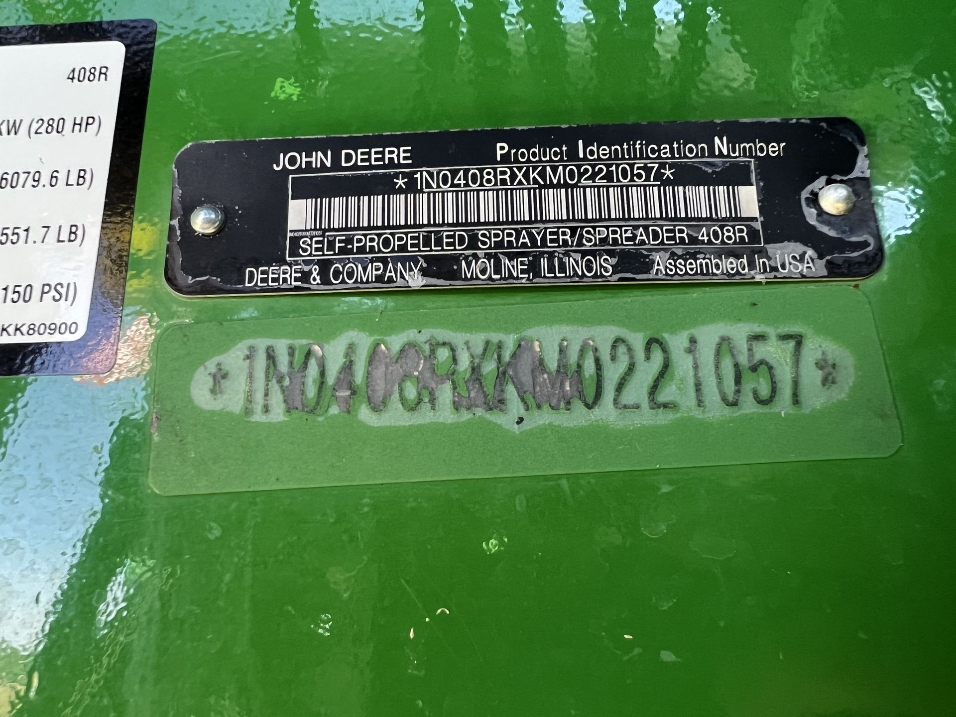 2022 John Deere 408R