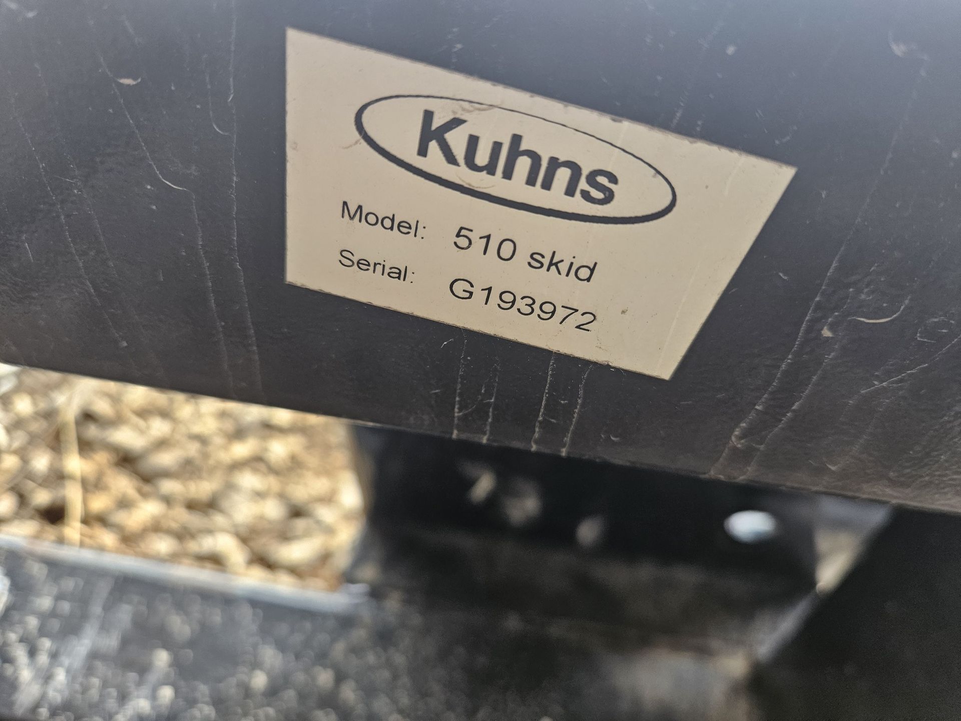 Kuhns Mfg 510 SKIDSTEER