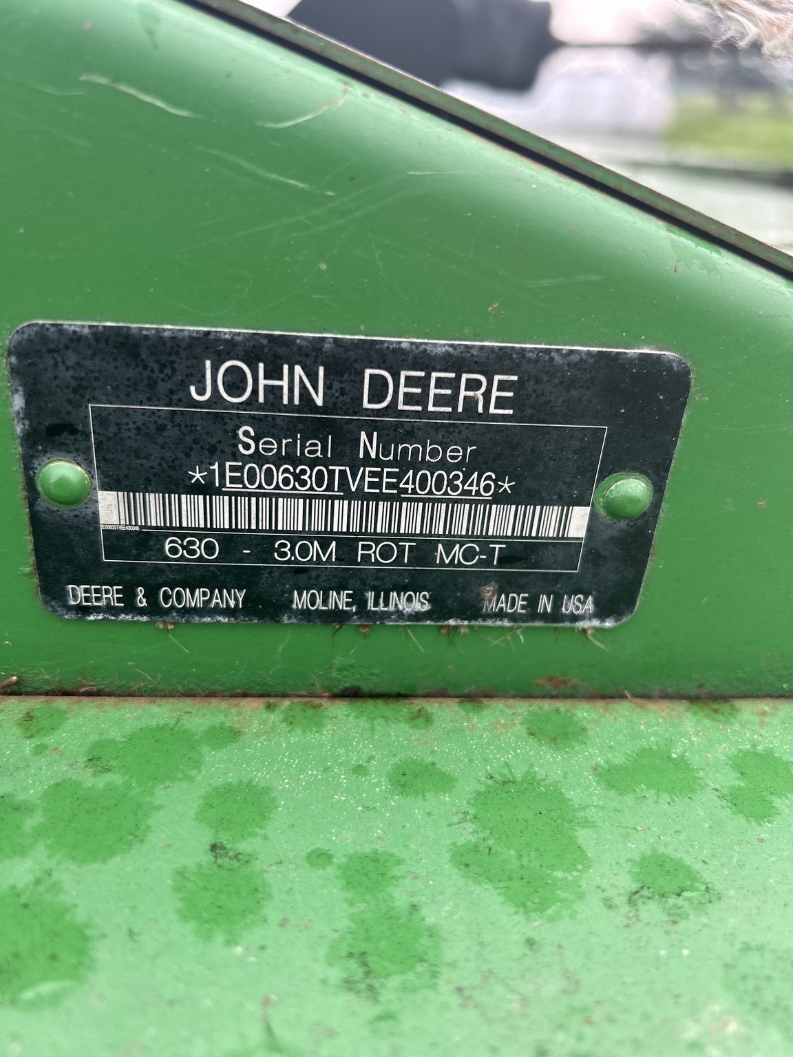 2014 John Deere 630