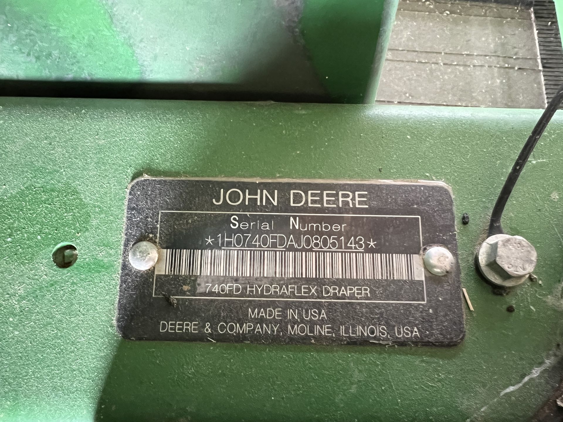 2019 John Deere 740FD