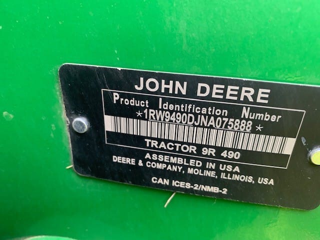 2022 John Deere 9R 490