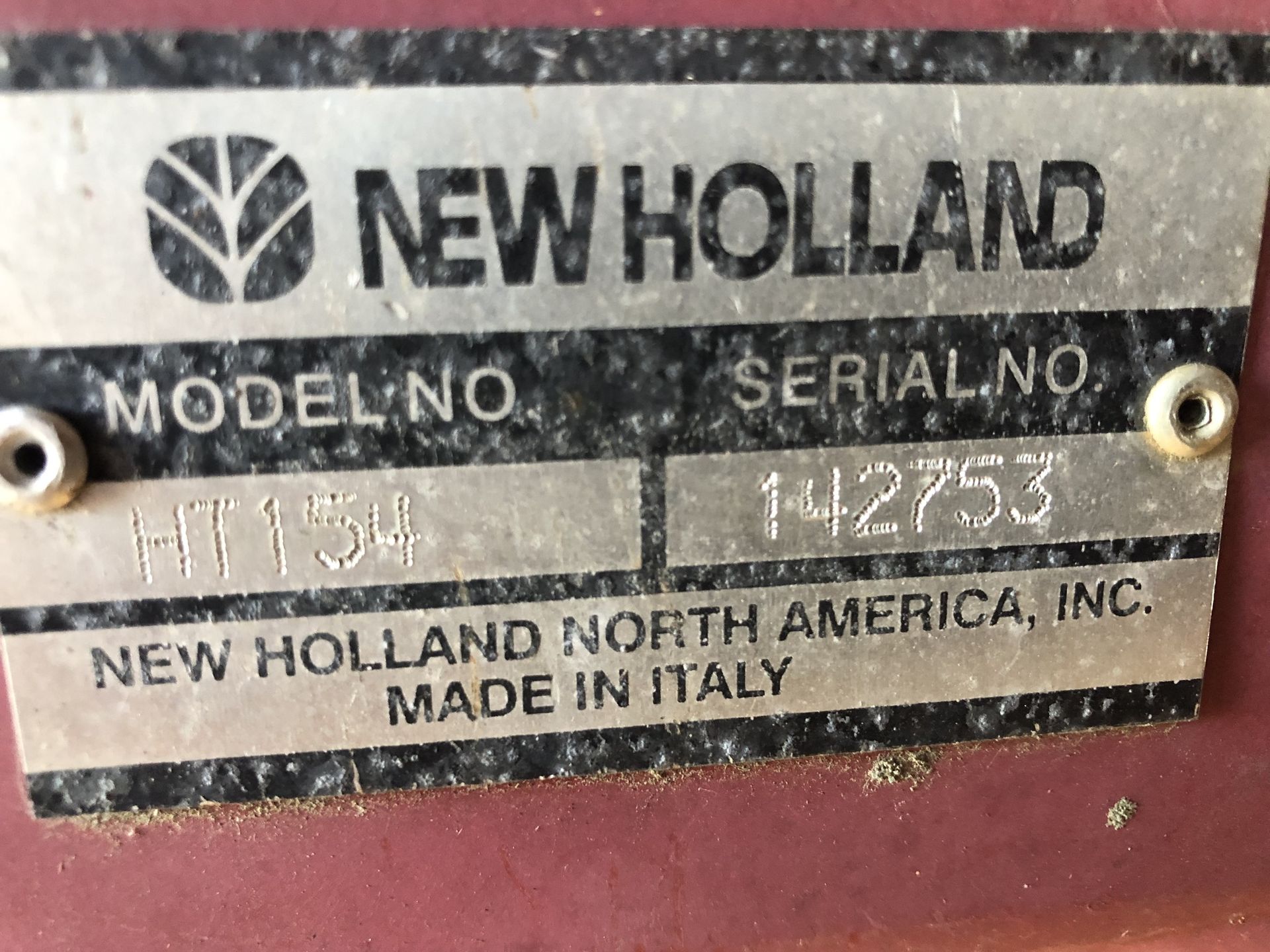 New Holland HT154