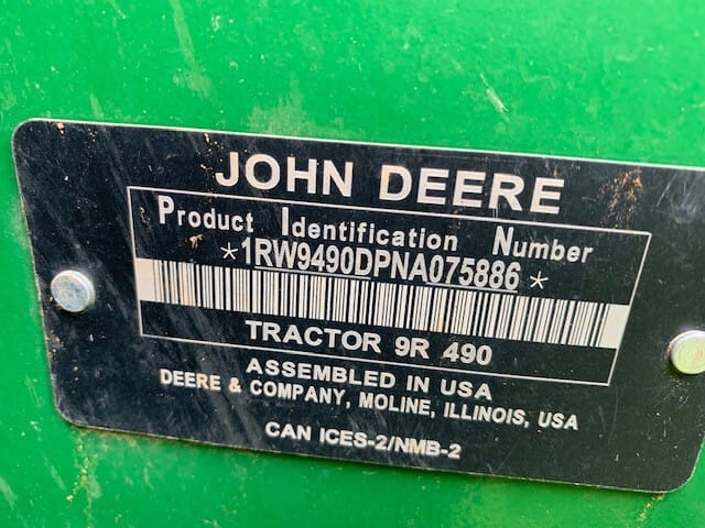 2022 John Deere 9R 490