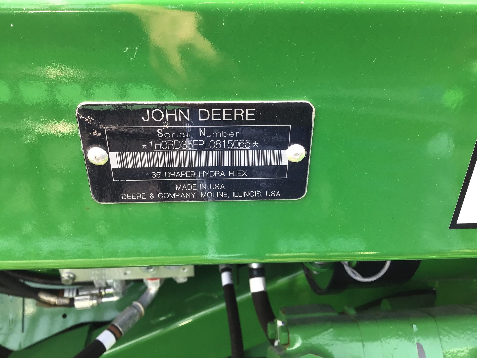 2021 John Deere RD35F