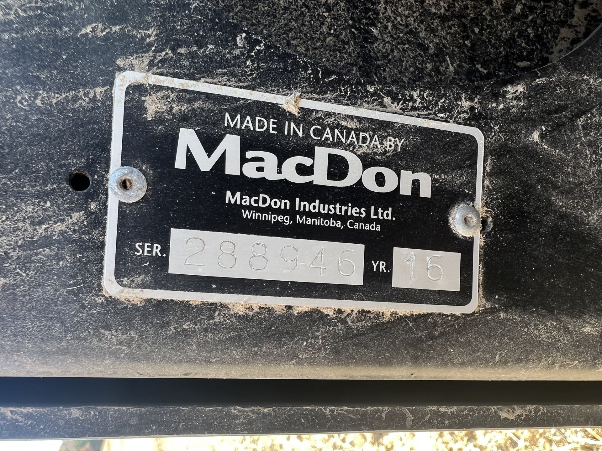 2016 MacDon FD75-35