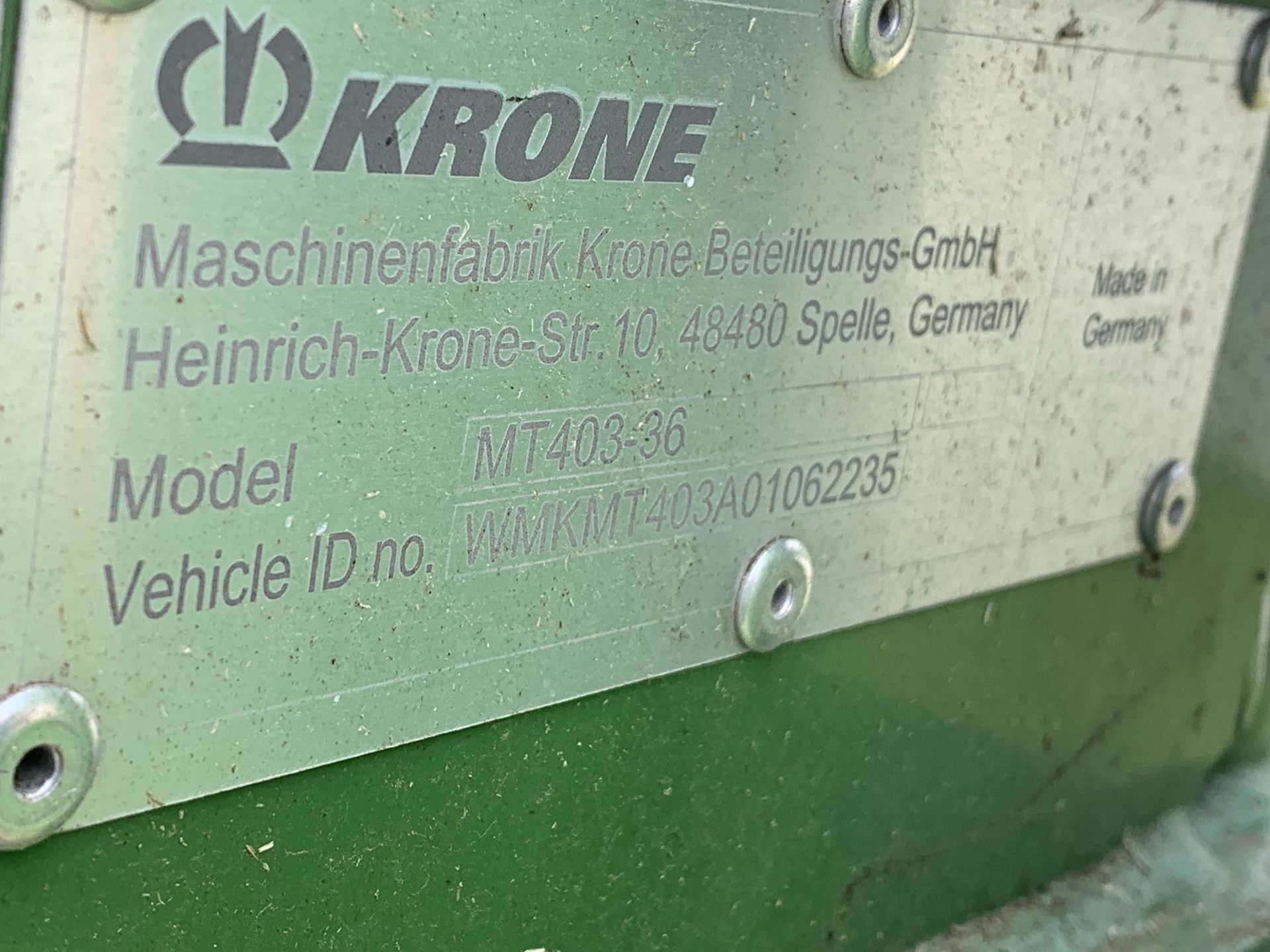 2021 Krone EC-TS320CR