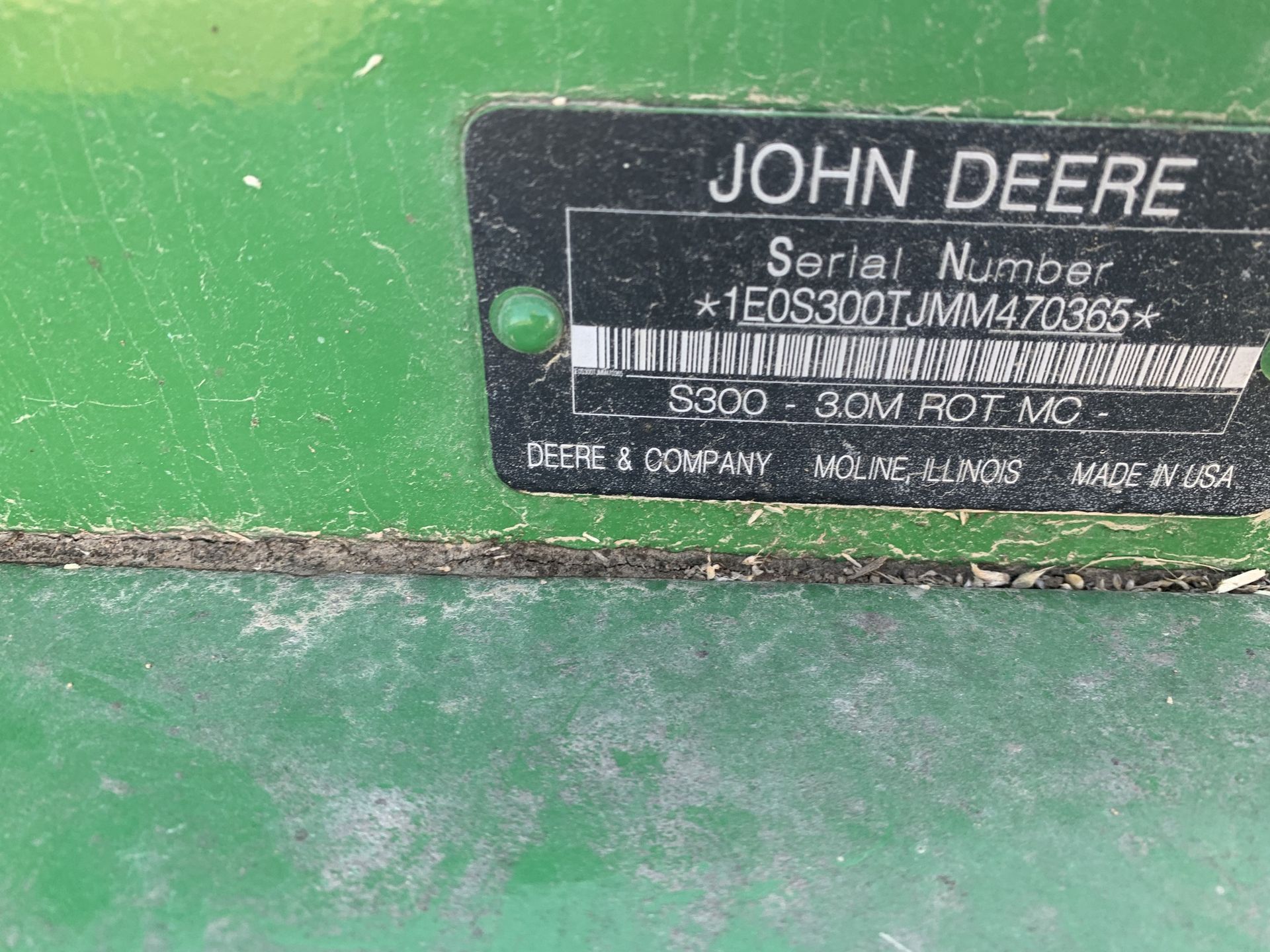 2021 John Deere S300