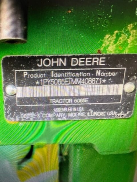 2021 John Deere 5065E