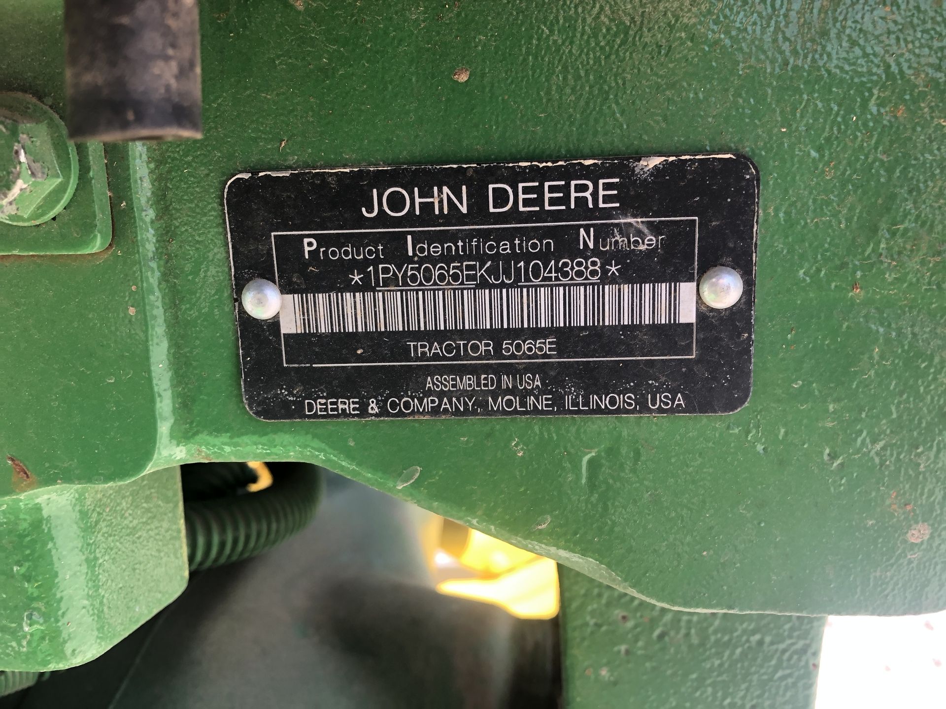 2017 John Deere 5065E