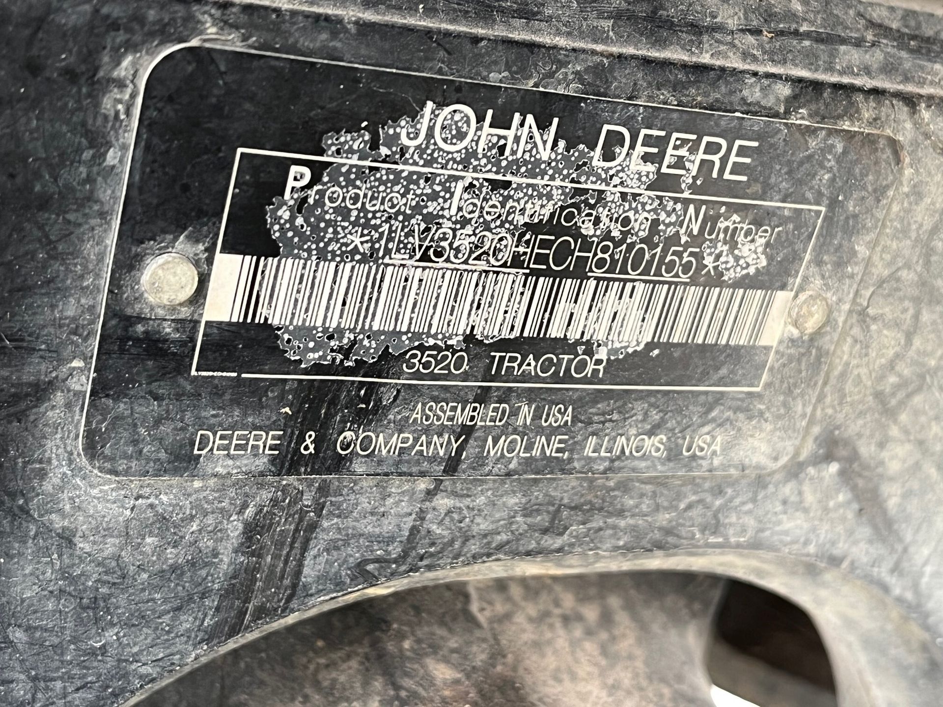 2012 John Deere 3520