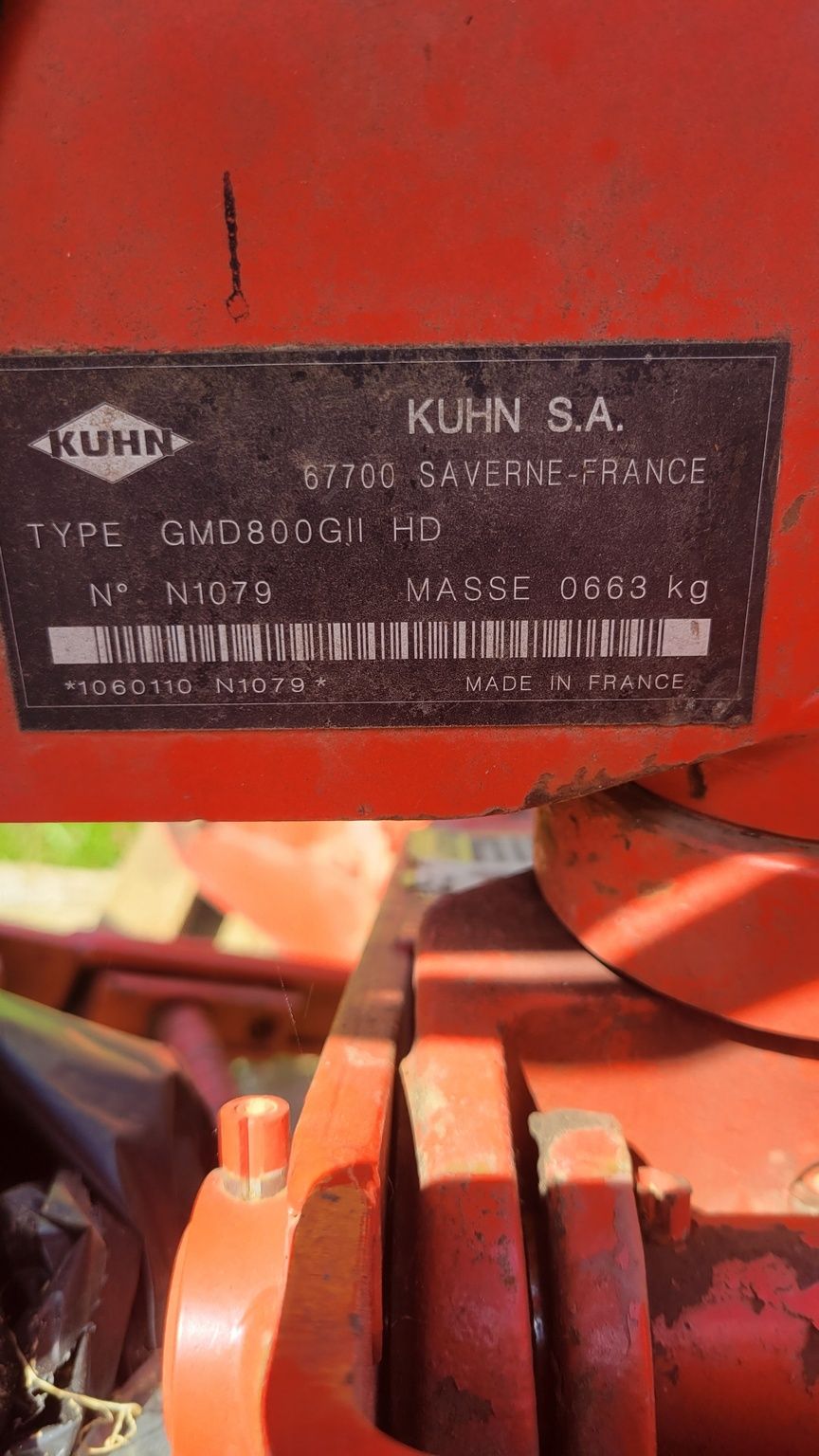 2013 Kuhn GMD800-G11 HD