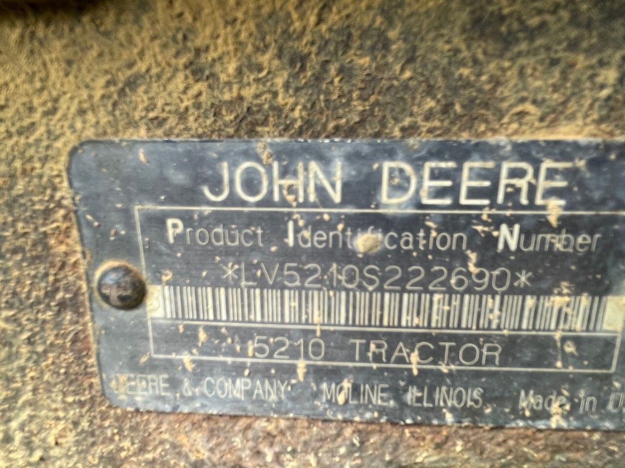 1999 John Deere 5210