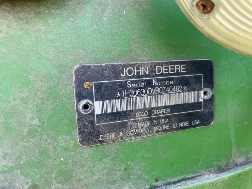 2011 John Deere 630D