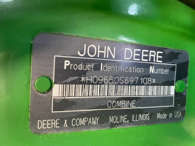 2002 John Deere 9650 STS
