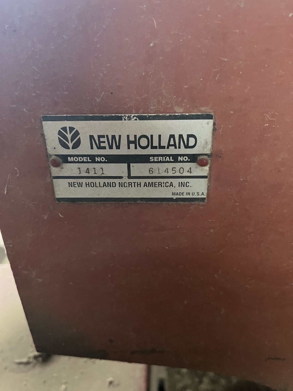 1998 New Holland 1411