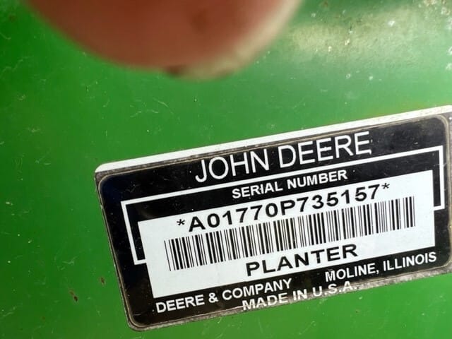 2010 John Deere 1770NT CCS
