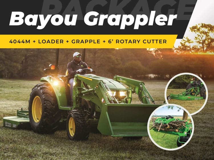 Bayou Grappler tractor package